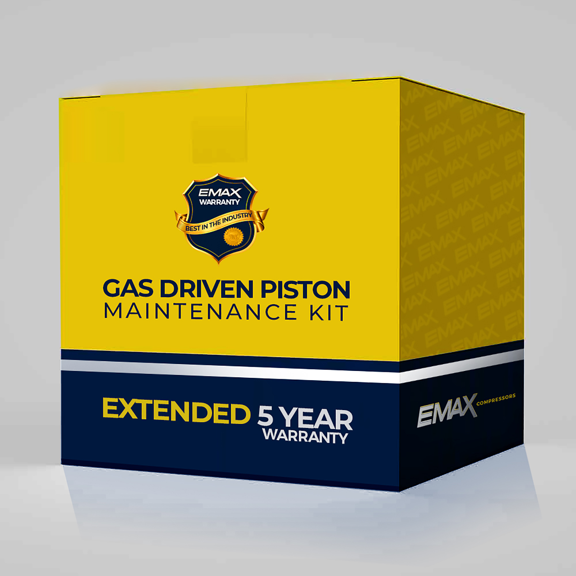 EMAX Extended 5 Year Warranty Kit for 13HP V4 & 14HP Gas driven Compressors, Includes Smart Piston Oil, Engine Oil , air filters, spin-on oil filter, Model # EFKIT033S